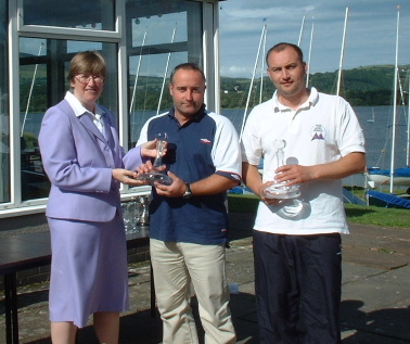 NW Area Enterprise Champs - Mark Lunn & Chris Parker with Jose Hodgkins