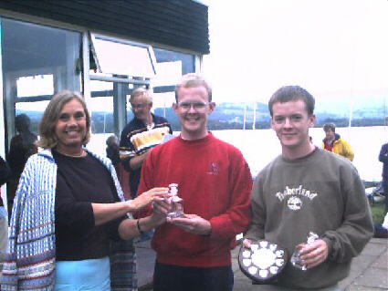 1st in the silver fleet and 10th overall - Alistair and Andrew Rose