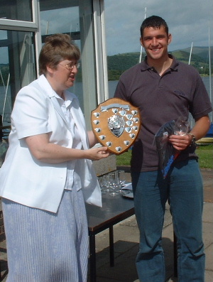 Laser winner Mark Somerville from Bass