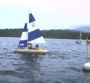 Clear start in the final race