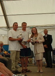 The Lawson brothers - Midnight and 8am race winners